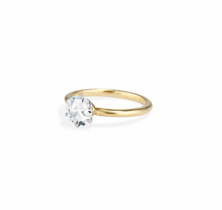 Art Deco Tiffany & Co 1.37 Carat Transitional-Cut Solitaire