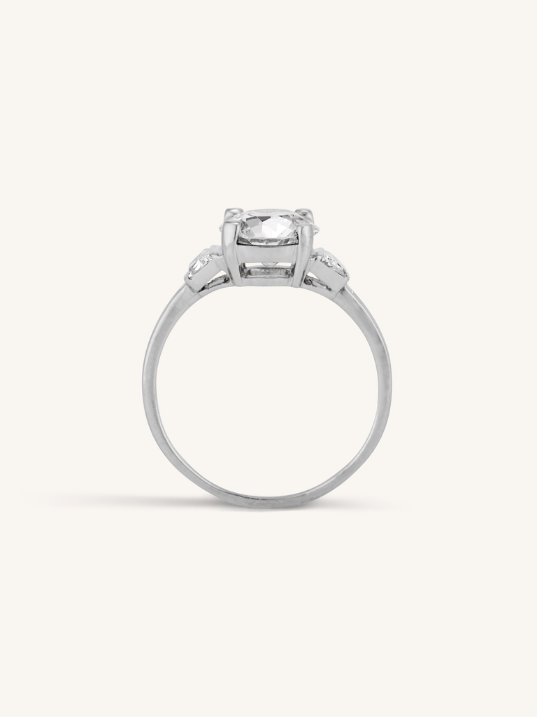 Tiffany & Co. 1.94 Carat Old European Cut Diamond Engagement Ring