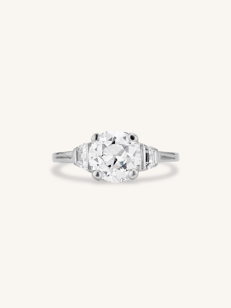 Tiffany & Co. 1.94 Carat Old European Cut Diamond Engagement Ring