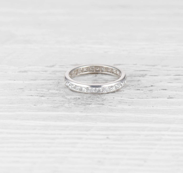 ART DECO TIFFANY & CO DIAMOND WEDDING BAND