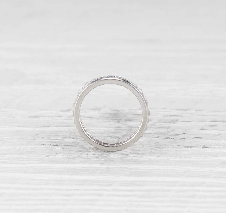 ART DECO TIFFANY & CO DIAMOND WEDDING BAND