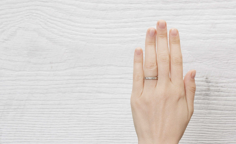 Art Deco Tiffany & Co. Half Hoop Diamond Band