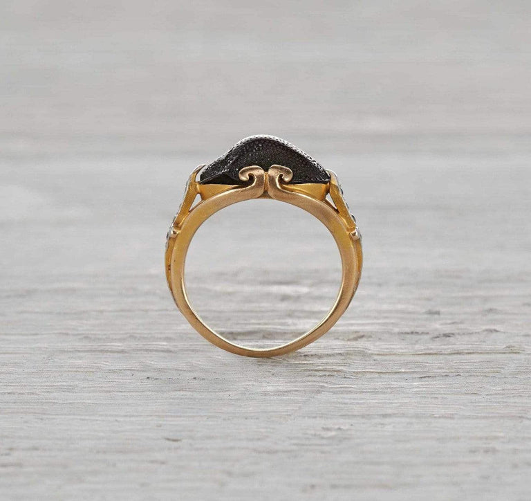 Art Nouveau Egyptian Revival Scarab Ring