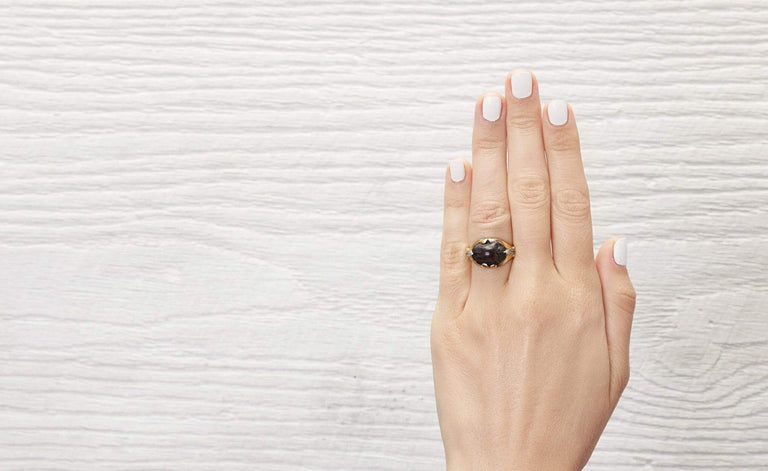 Art Nouveau Egyptian Revival Scarab Ring