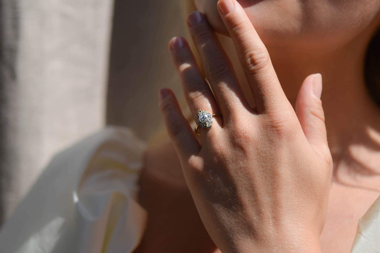 Belle Époque .60 Old European Diamond Engagement Ring, France
