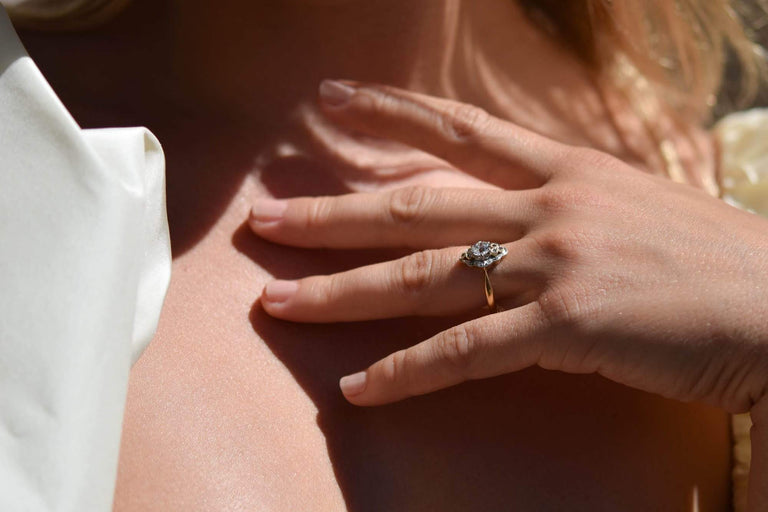 Belle Époque .60 Old European Diamond Engagement Ring, France