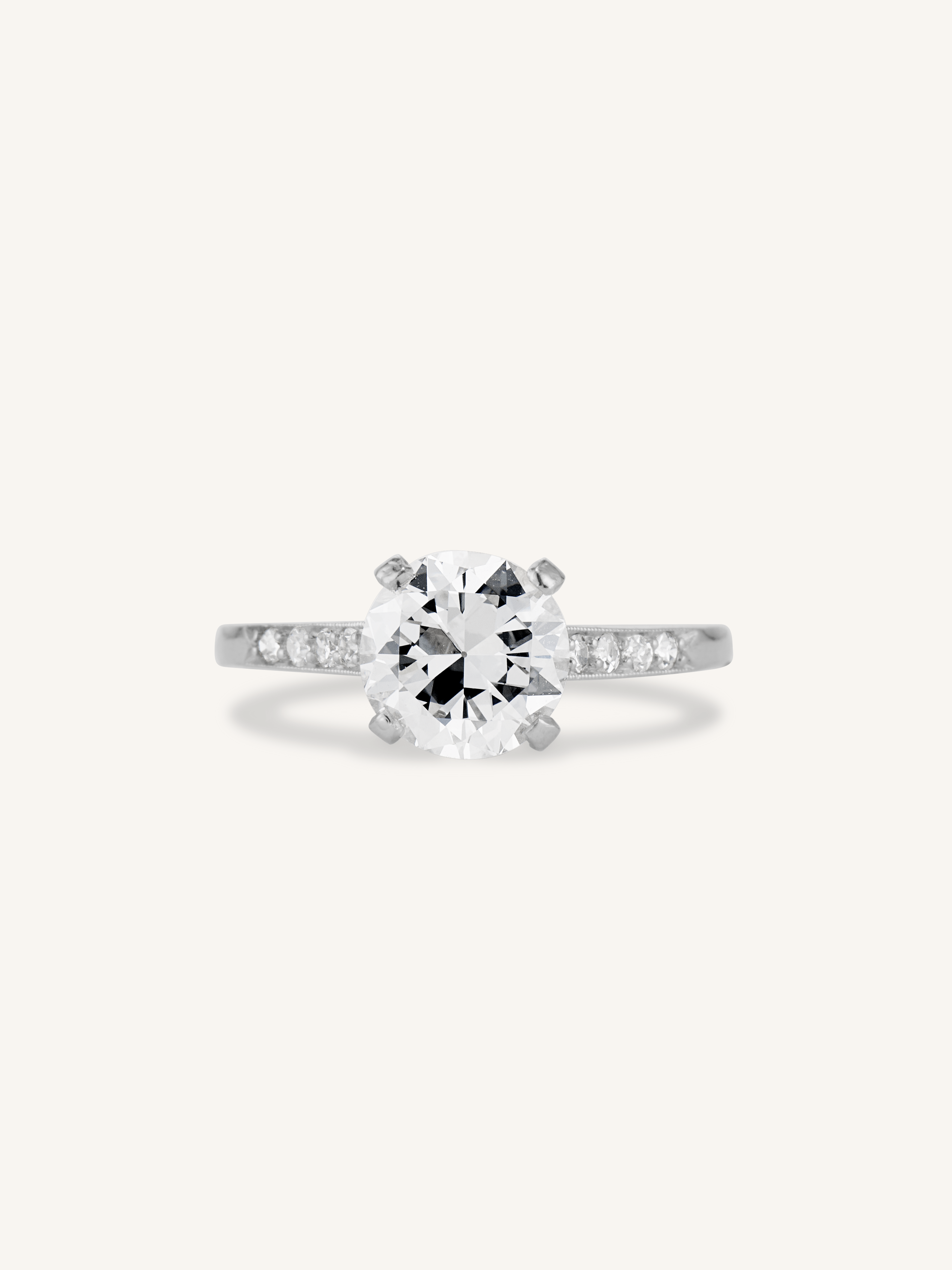 Cartier Transitional Cut Diamond 1920's Vintage Engagement Ring – Erstwhile