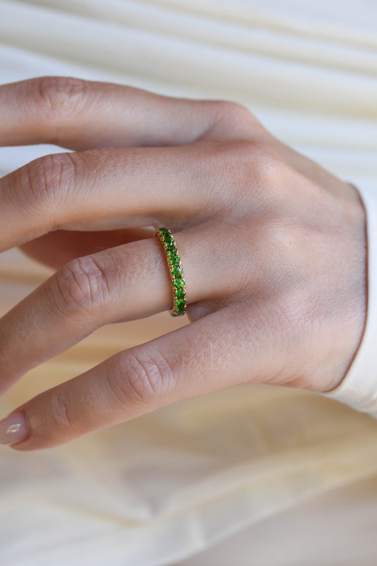 Day & Night Old Miner with Demantoids