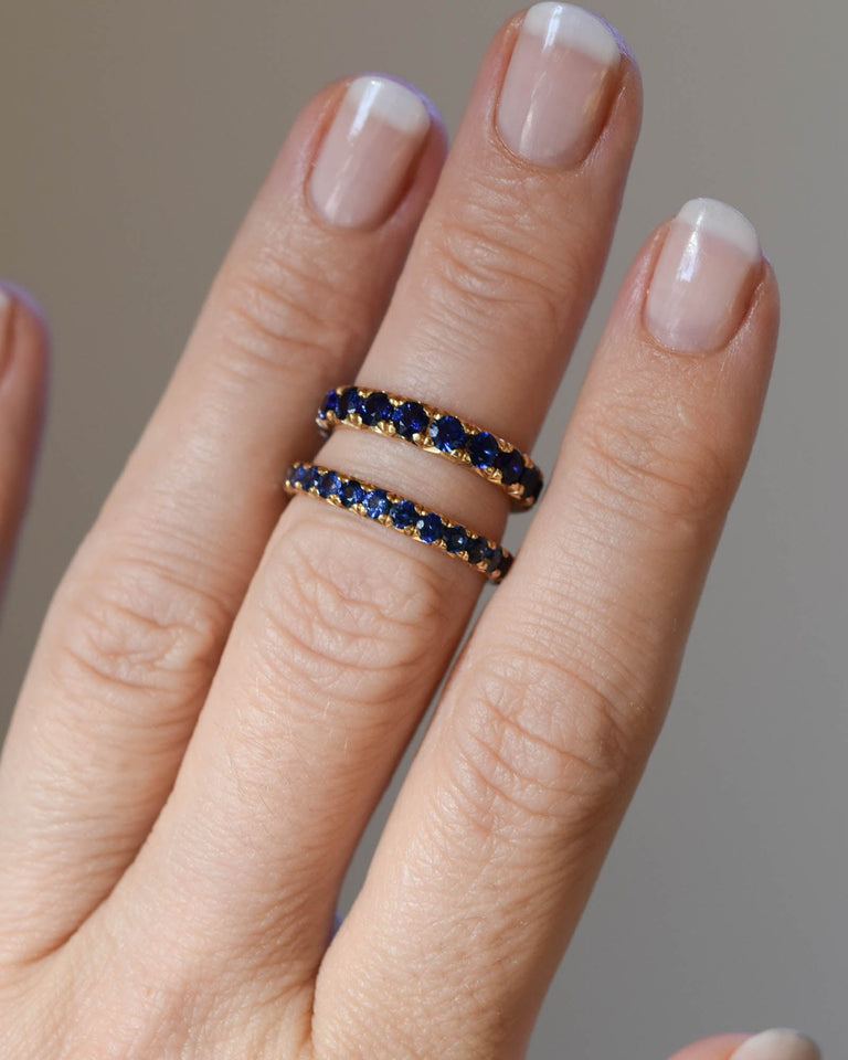 Day & Night Old Miner with Sapphires