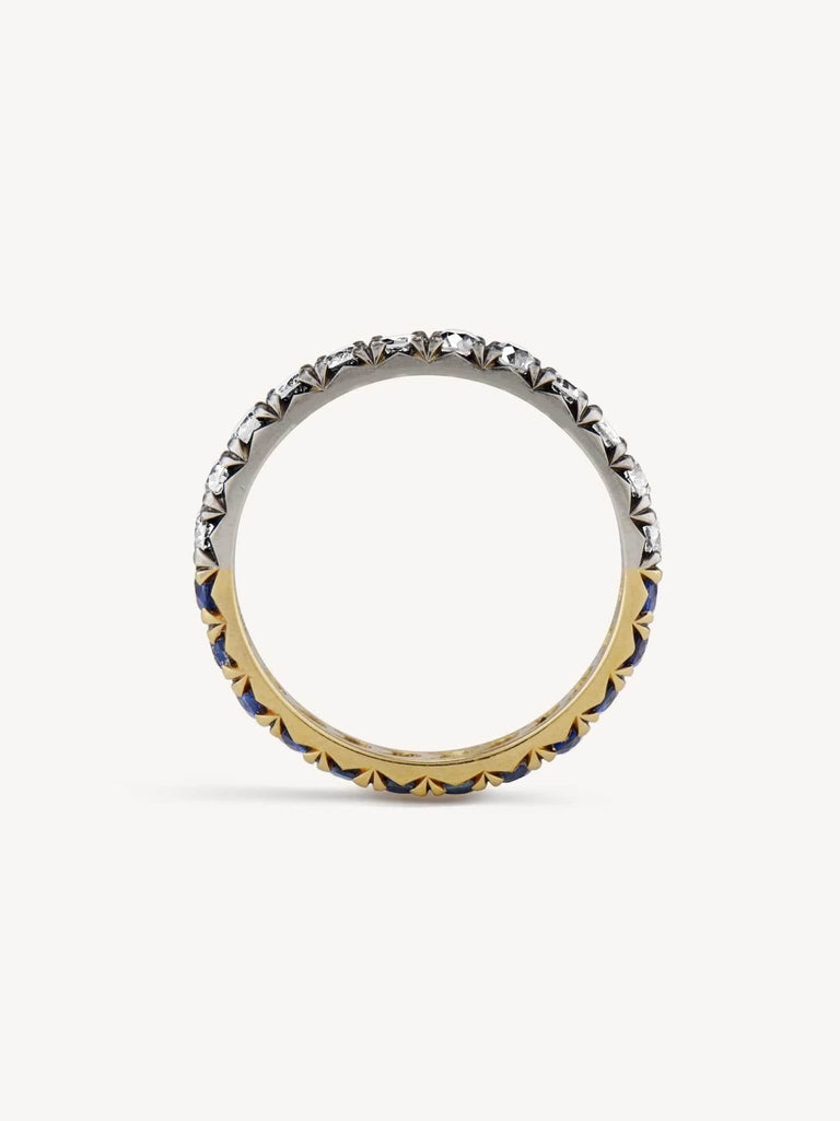 Day & Night Old Miner with Sapphires