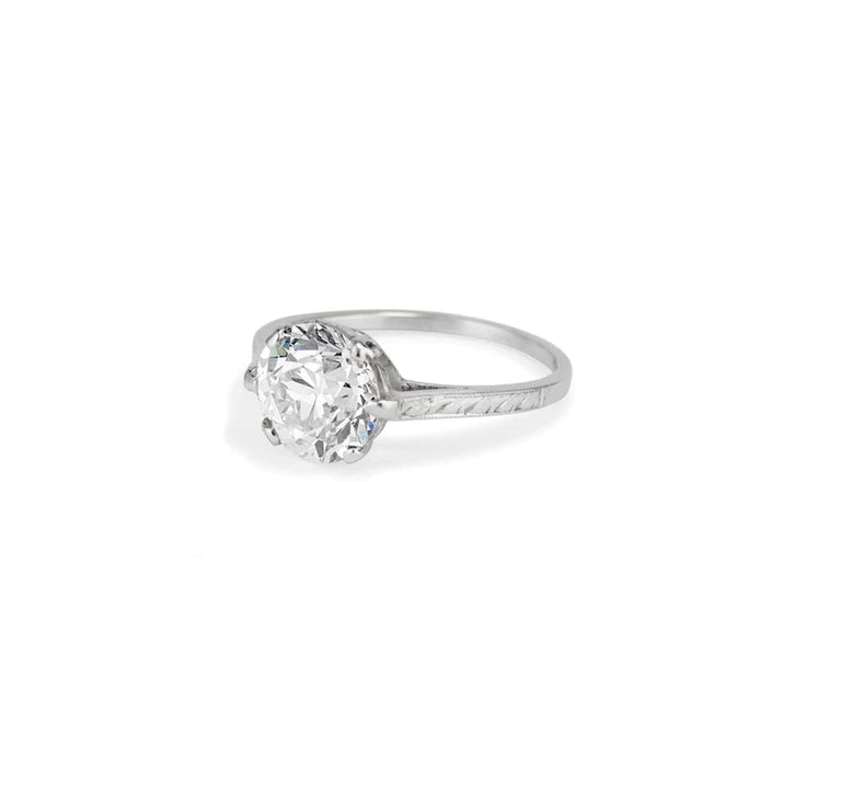 Dreicer & Co. Edwardian 2.12 Carat Old European Cut Diamond Solitaire