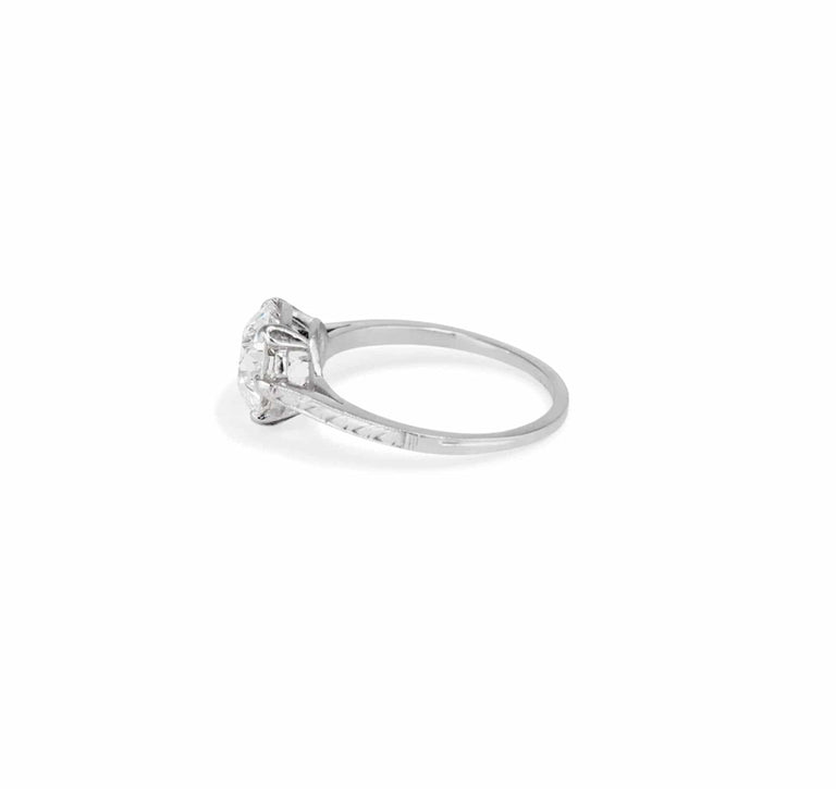 Dreicer & Co. Edwardian 2.12 Carat Old European Cut Diamond Solitaire