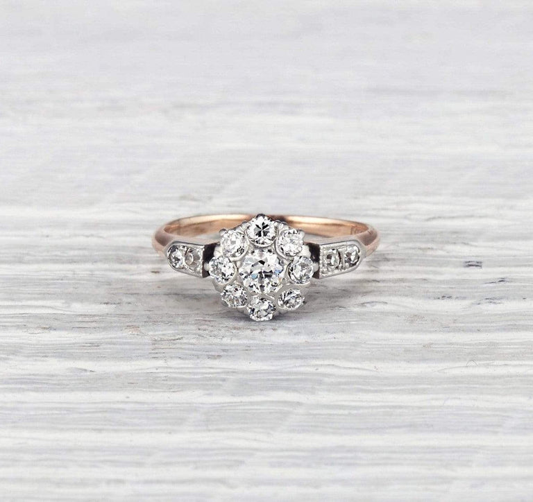 Early Edwardian Cluster Ring