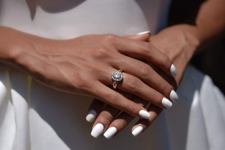 Early Victorian 1.00 Carat Oval Rose-Cut Diamond Ring