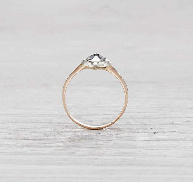 Early Victorian Rose Cut Diamond Ring
