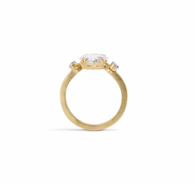 Edwardian 1.00 Carat Cushion Diamond Engagement Ring