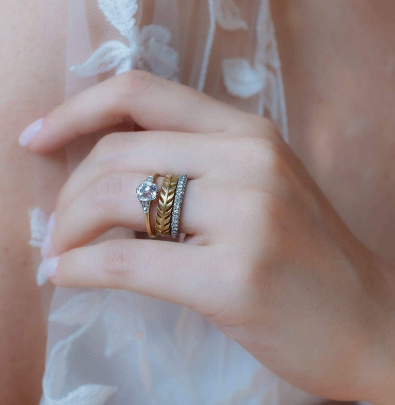 Edwardian 1.24 Carat Old Mine Cushion Cut Diamond Engagement Ring