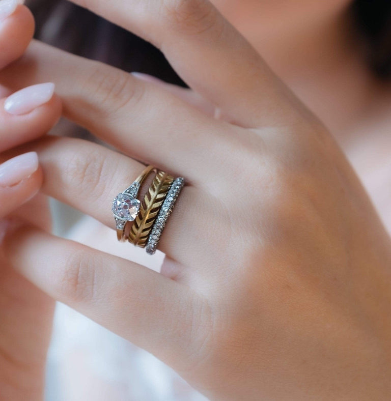 Edwardian 1.24 Carat Old Mine Cushion Cut Diamond Engagement Ring