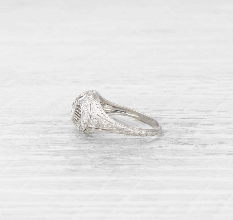 Edwardian Diamond Engagement Ring