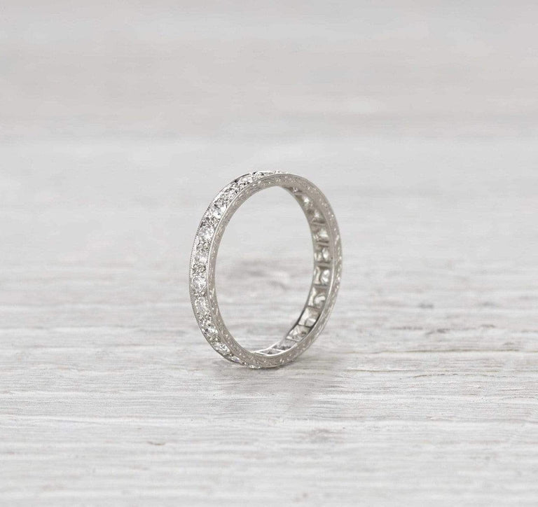 Edwardian Diamond Eternity Band
