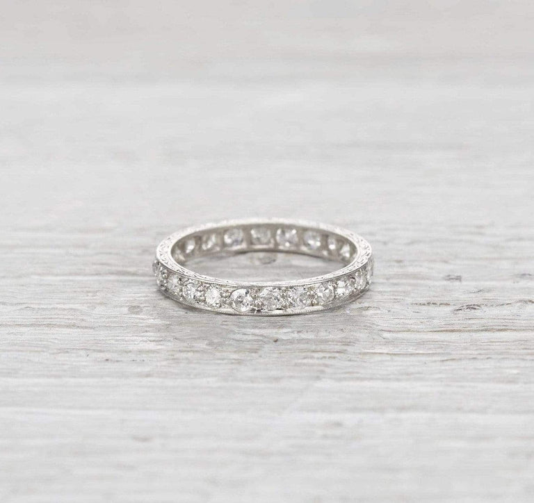 Edwardian Diamond Eternity Band