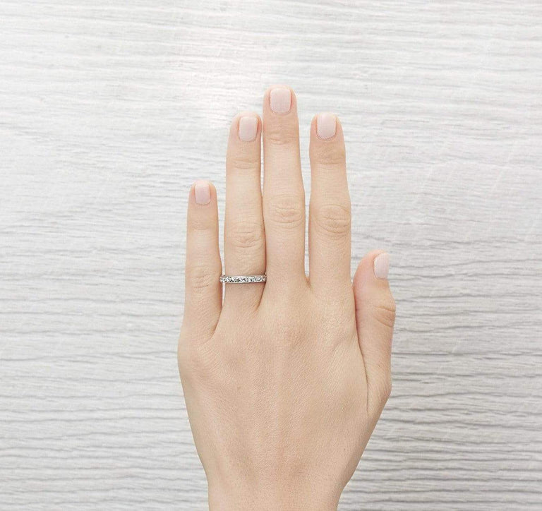 Edwardian Diamond Eternity Band