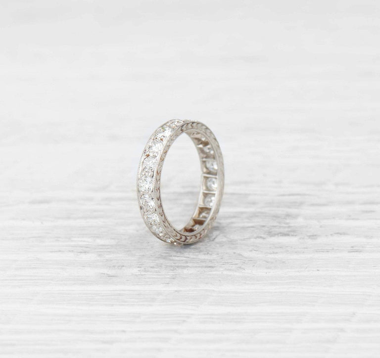 EDWARDIAN DIAMOND ETERNITY BAND