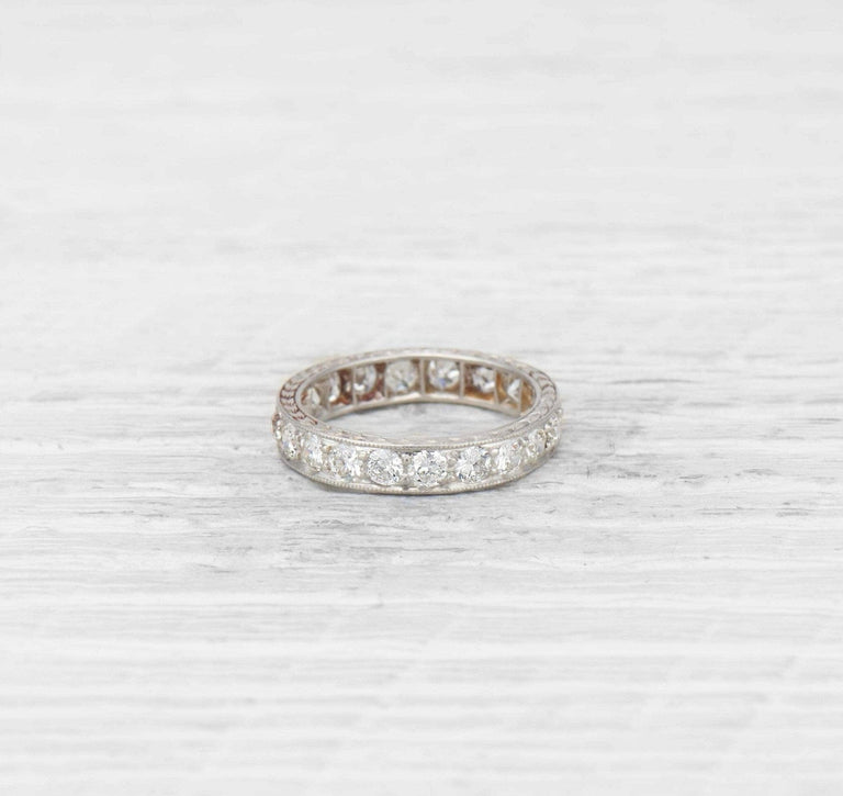 EDWARDIAN DIAMOND ETERNITY BAND