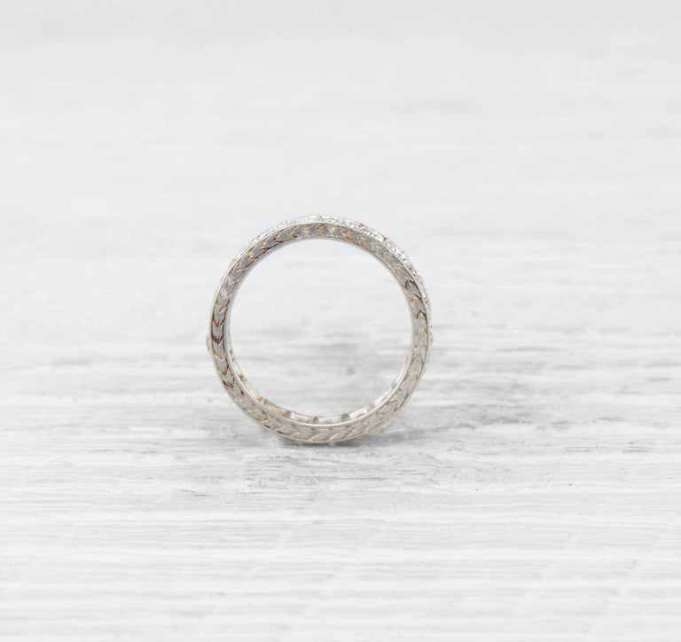 EDWARDIAN DIAMOND ETERNITY BAND
