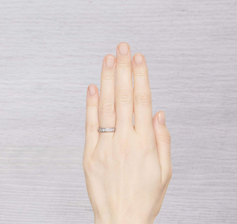 EDWARDIAN DIAMOND ETERNITY BAND