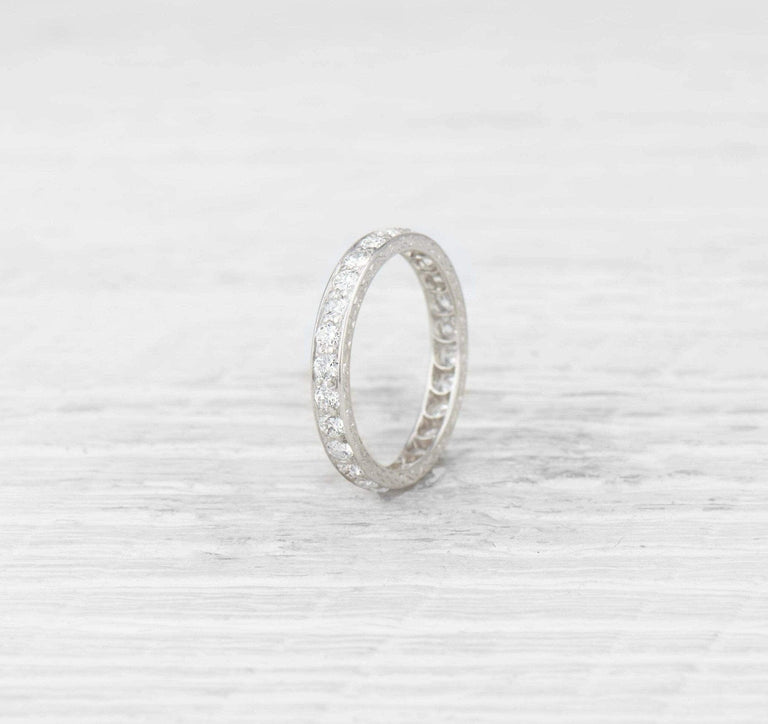 EDWARDIAN DIAMOND ETERNITY BAND