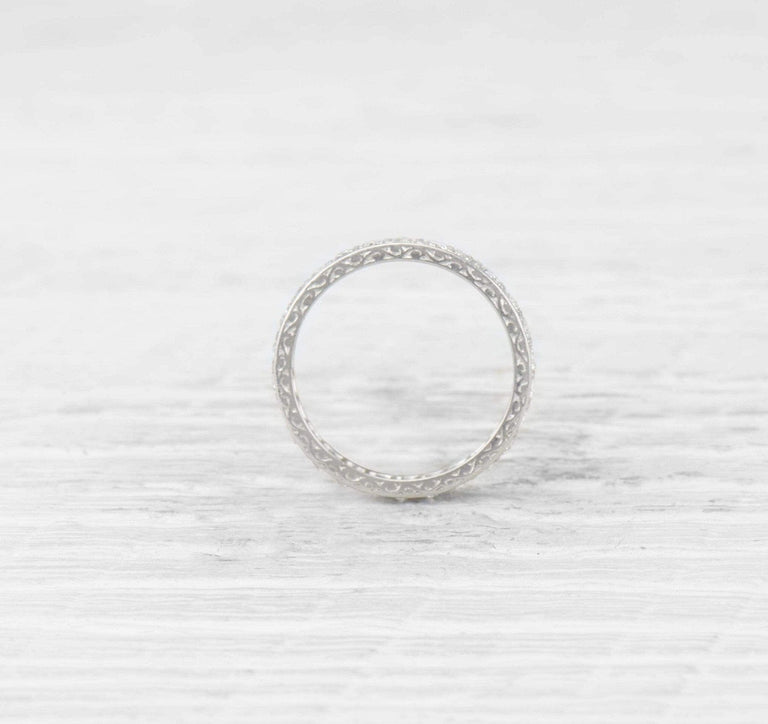 EDWARDIAN DIAMOND ETERNITY BAND