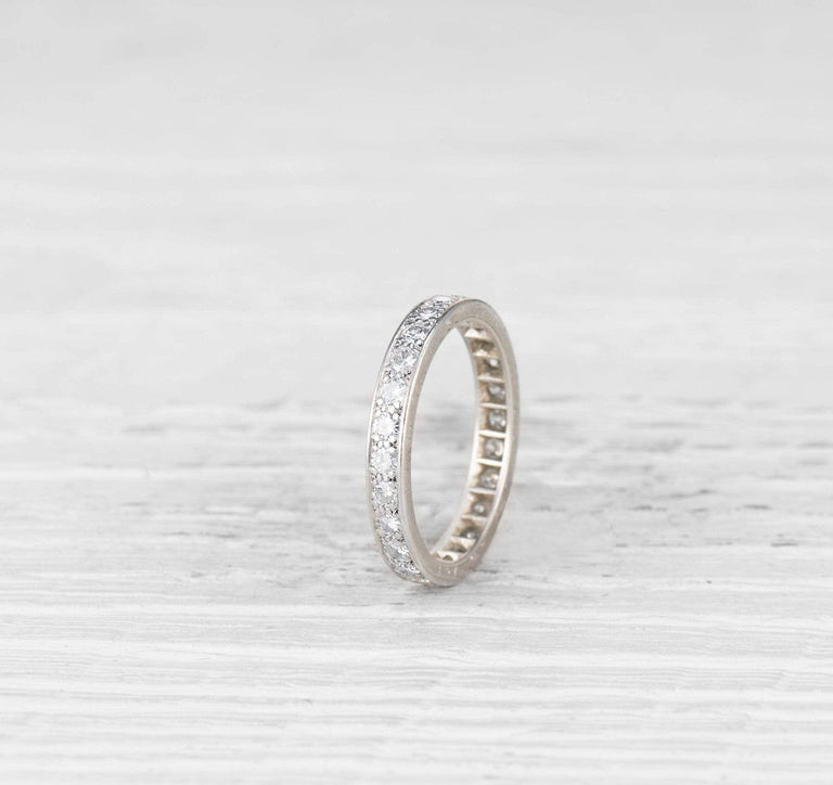 EDWARDIAN DIAMOND ETERNITY BAND