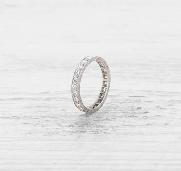 EDWARDIAN DIAMOND ETERNITY BAND