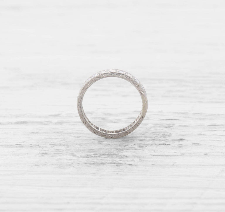 EDWARDIAN DIAMOND ETERNITY BAND