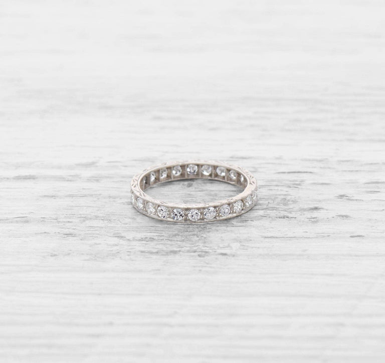 EDWARDIAN DIAMOND ETERNITY BAND