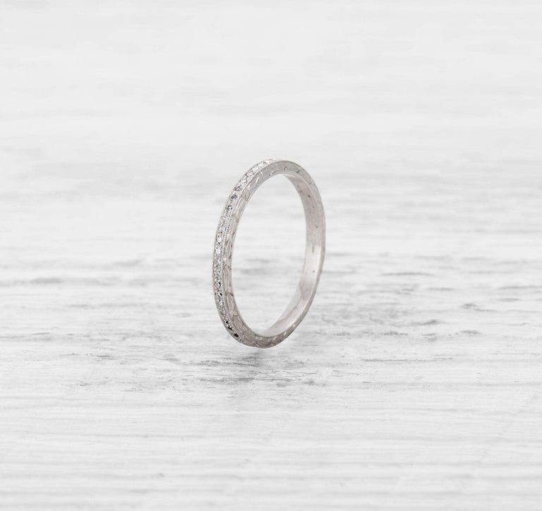 EDWARDIAN DIAMOND ETERNITY BAND