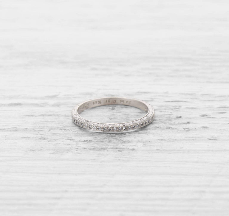 EDWARDIAN DIAMOND ETERNITY BAND