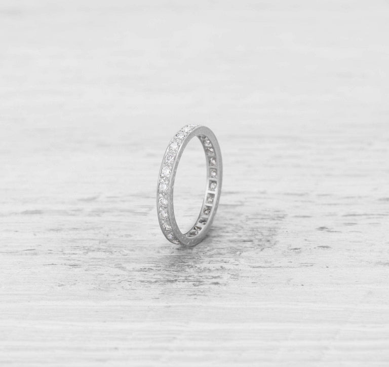 EDWARDIAN DIAMOND ETERNITY BAND