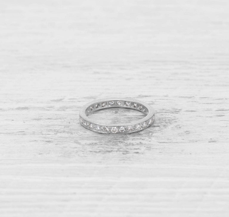 EDWARDIAN DIAMOND ETERNITY BAND