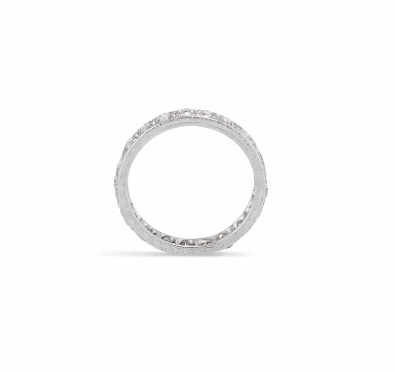 EDWARDIAN DIAMOND ETERNITY BAND