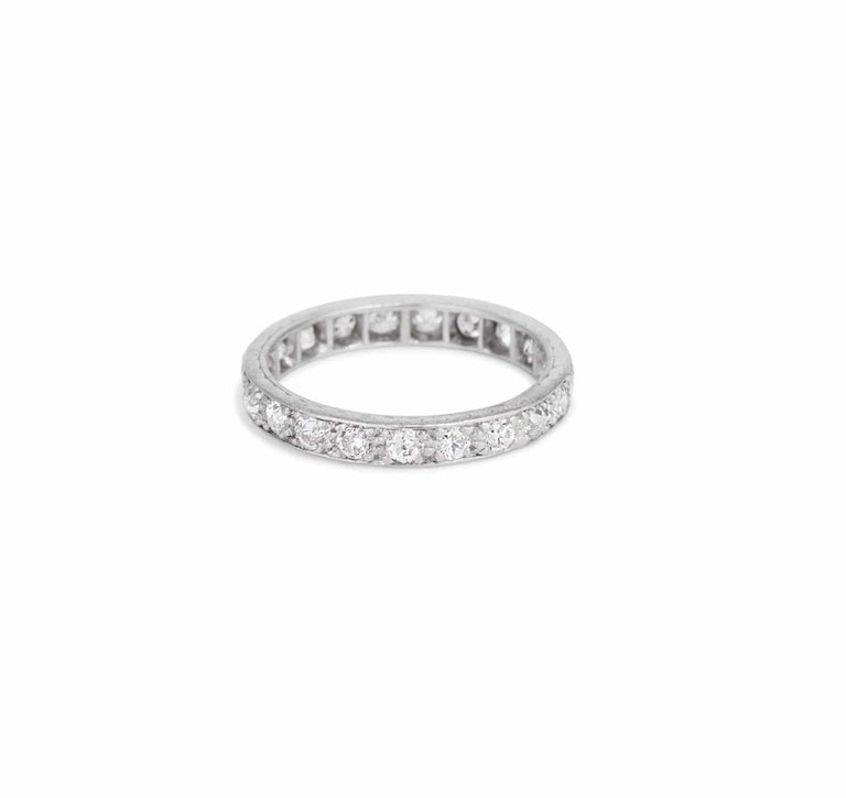 EDWARDIAN DIAMOND ETERNITY BAND