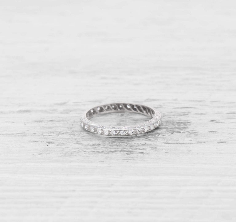 EDWARDIAN DIAMOND ETERNITY BAND