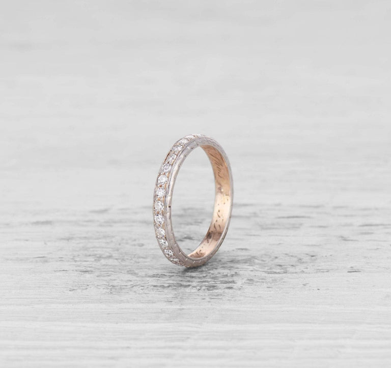 EDWARDIAN DIAMOND ETERNITY BAND