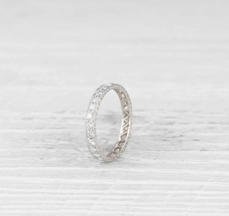 EDWARDIAN DIAMOND WEDDING BAND