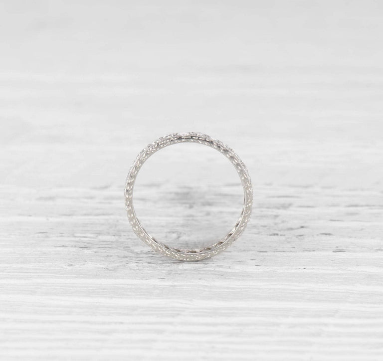 EDWARDIAN DIAMOND WEDDING BAND