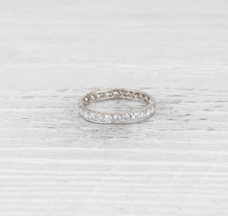 EDWARDIAN DIAMOND WEDDING BAND