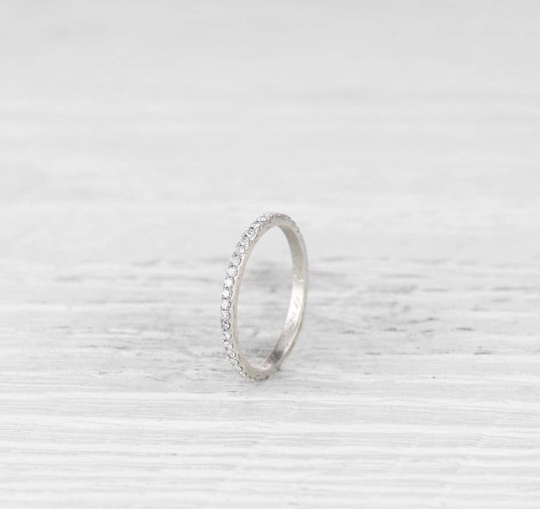 EDWARDIAN DIAMOND WEDDING BAND