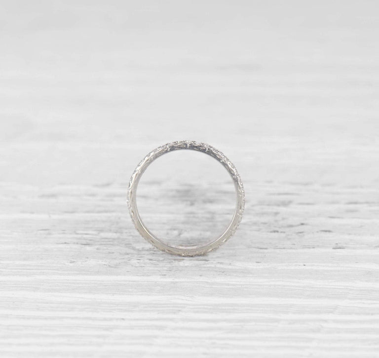 EDWARDIAN DIAMOND WEDDING BAND