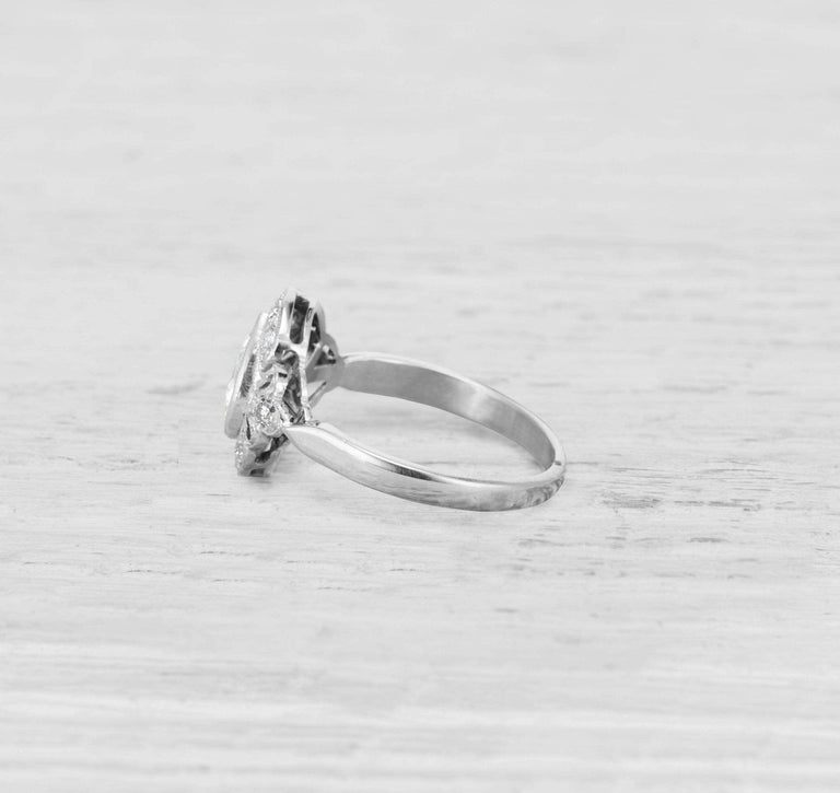 EDWARDIAN PEAR-SHAPED DIAMOND ENGAGEMENT RING